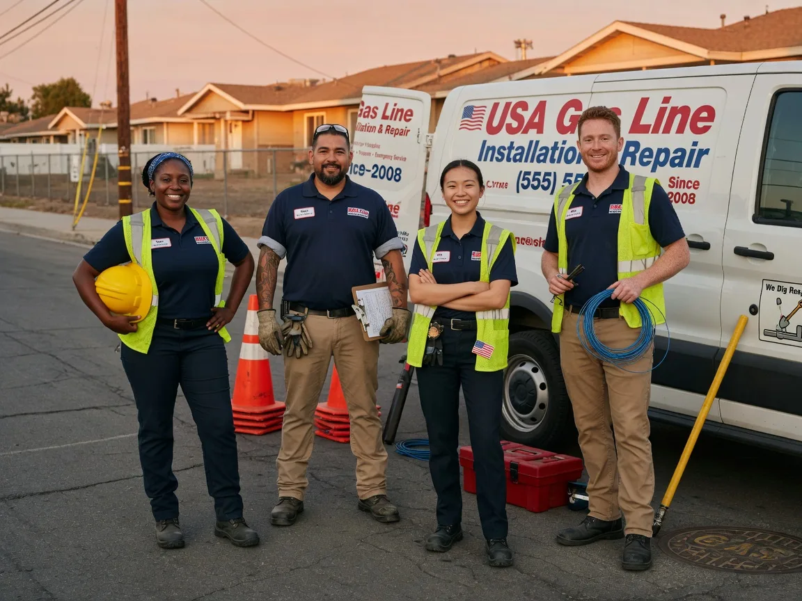 Gas Line Installation company in Medora, ND